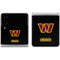 NFL Washington Commanders Black Background Galaxy Z Flip4 5G Skin